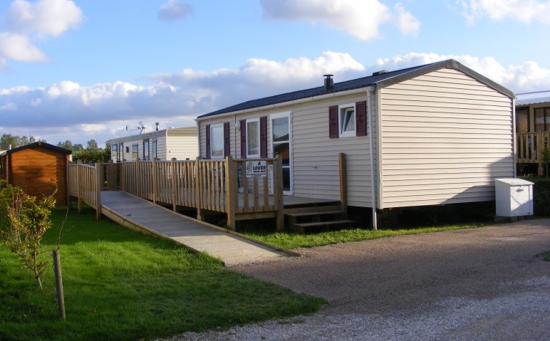 mobil home pour personnes à mobilité réduite